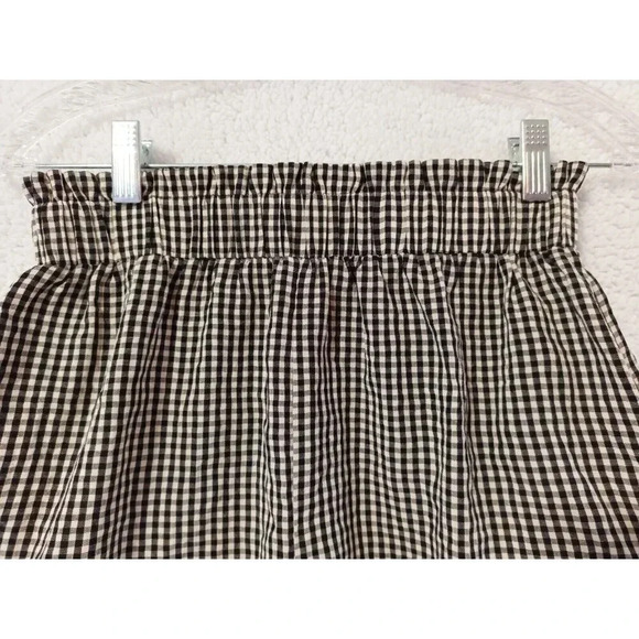Böhme Women's Size Small Black Gingham Shorts With Pockets - Picture 9 of 10